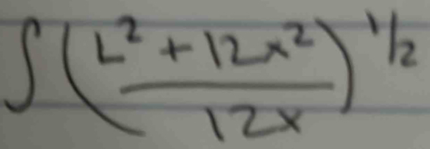 ∈t ( (L^2+12x^2)/12x )^1/2