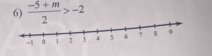  (-5+m)/2 >-2