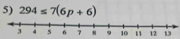 294≤ 7(6p+6)