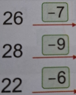 28frac  (-7)/-9 