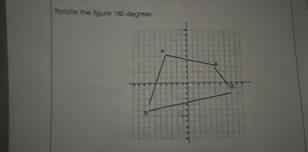 Ratate the figure 160 degrees