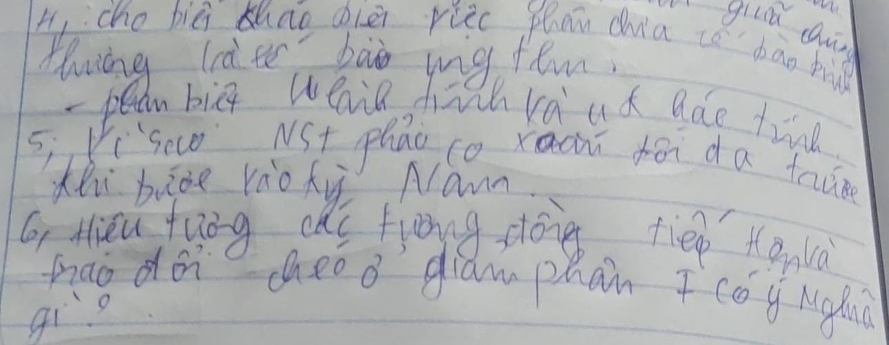 gilnú chùn 
H,cho bièi thāo diè rlec phan dhia cé bāo bu 
Hwing lidte bāo mg tem. 
- pean biee weail hith va ad ade trnd 
5i Kiseco NSt phào coxaoni fēn da tu 
tei bice ràoky Arawn 
G, tien fung cai fiong dong tiep tonlà 
maodáoaeoo diam phan Icóg Mghuú 
g1o