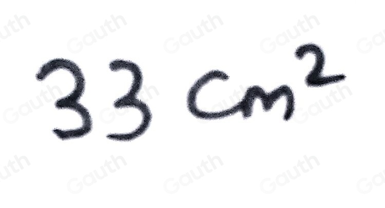 Solved The Shape Below Is Made Of Four Trapeziums And One Rectangle 