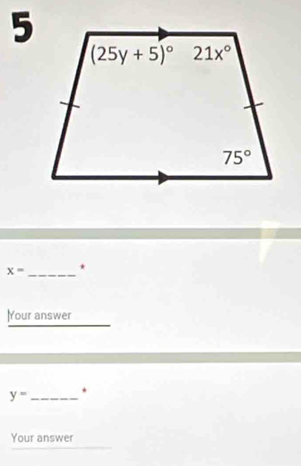 x= _*
Your answer
y= _
*
Your answer