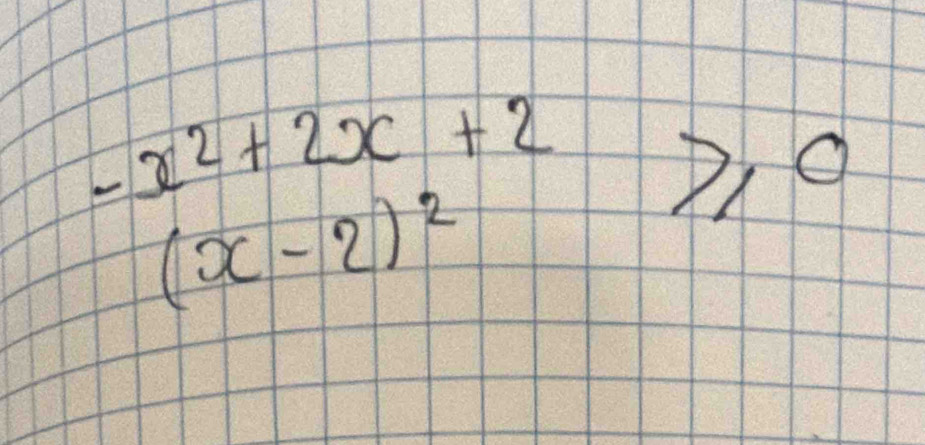 -x^2+2x+2
(x-2)^2