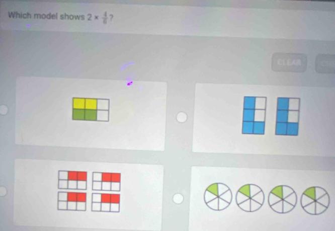 Which model shows 2*  4/6  ? 
C£EA