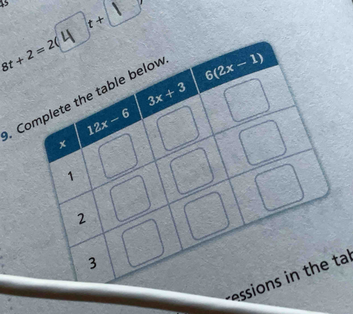 t+
8t+2=2. Co
a