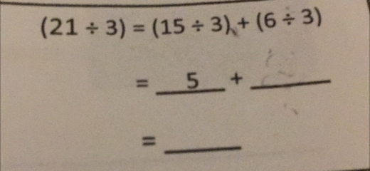 (21/ 3)=(15/ 3)+(6/ 3)
= _5 (-1,4)
_ 
_=