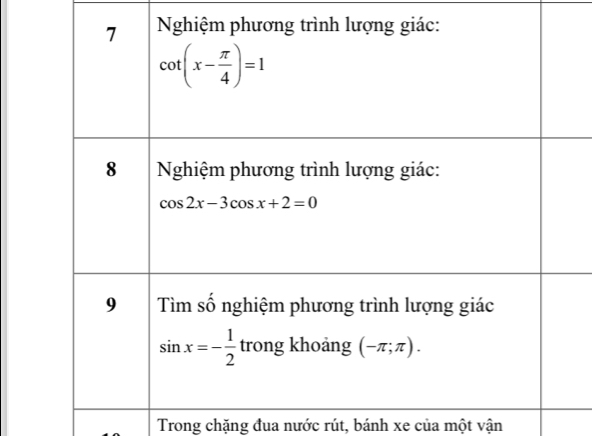 Trong chặng đua nước rút, bánh xe của một vận