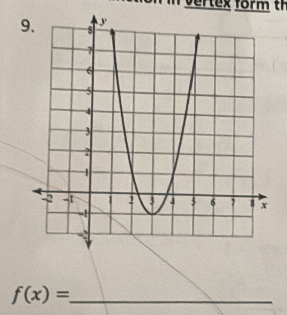 rtex form th
f(x)= _