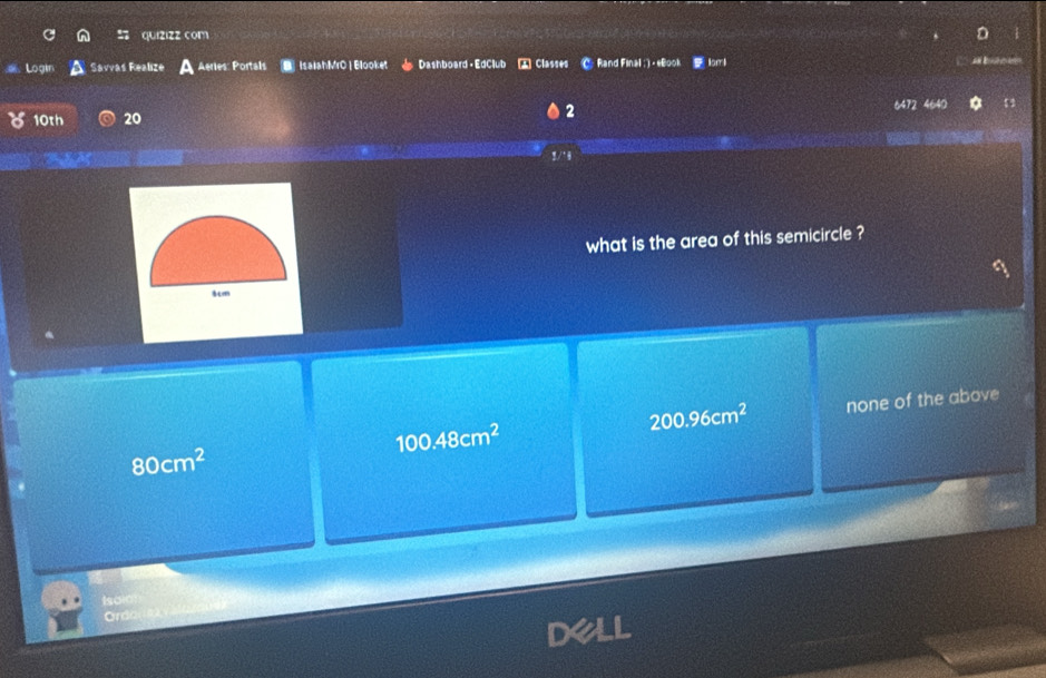 Solved: quizizz com Savvas Realize A Aeries: Portals IsaiahMrC ...
