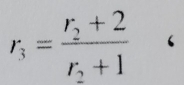 r_3=frac r_2+2r_2+1