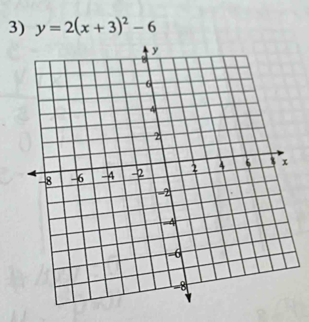 y=2(x+3)^2-6