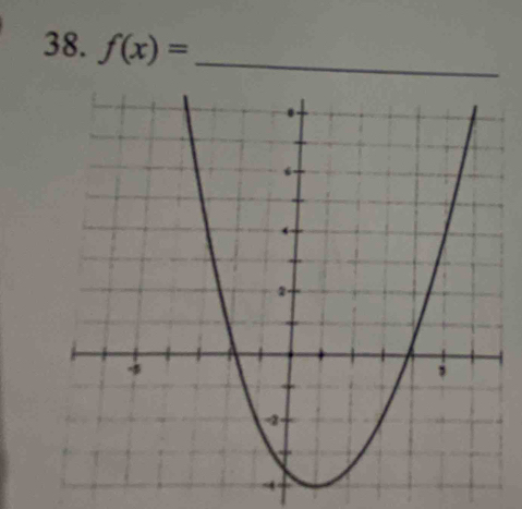 f(x)= _