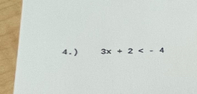 4 . ) 3x+2