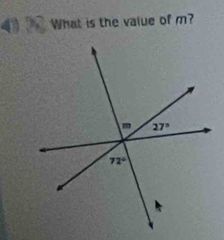 What is the value of m?