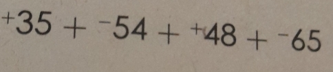 +35+^-54+^+48+^-65