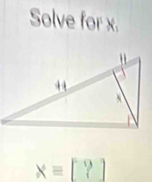 Solve for x.
xequiv [?]