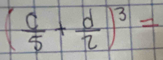 ( c/5 + d/2 )^3=