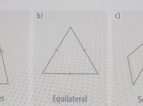 b)
c)
S Equilateral S