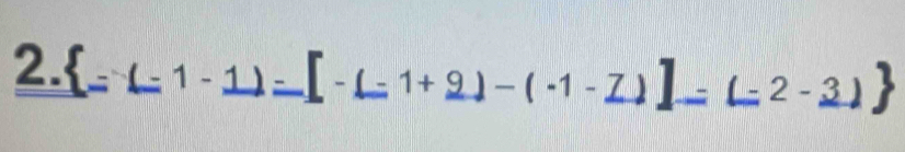 L=L 1) = L= 91 - -1-1)]=(-2-3)