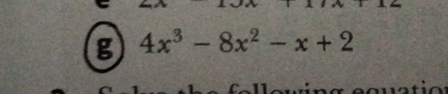 4x^3-8x^2-x+2