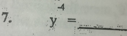 y^4=