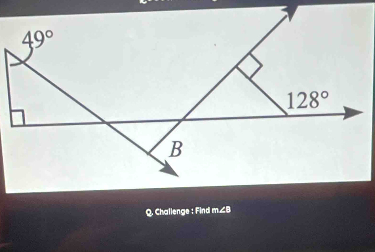 Challenge : Find m∠ B