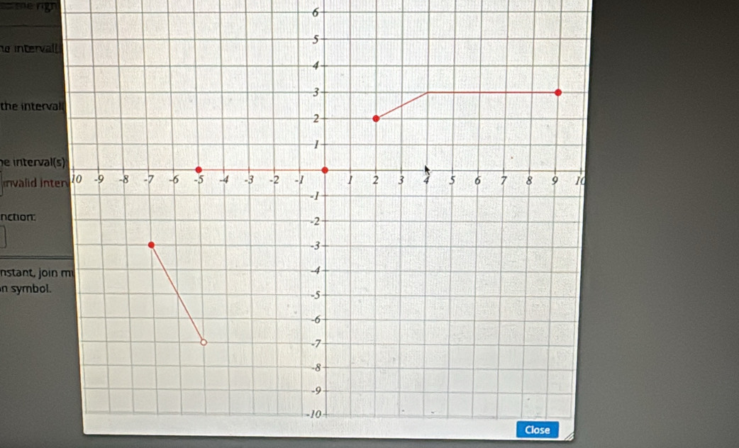 merign 
6 
interval 
the interv 
e interval 
invalid int 
nction: 
nstant, o i 
n symbol. 
Close