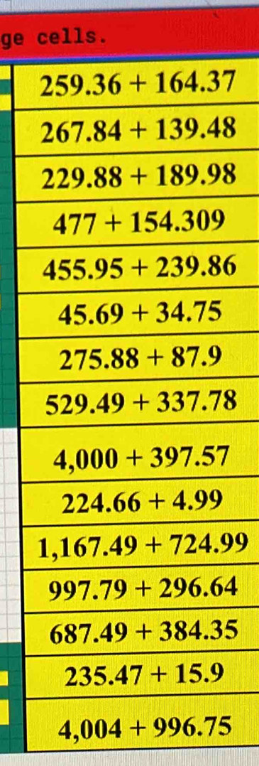 ge cells.
4,004+996.75