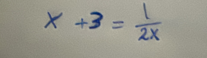 x+3= 1/2x 