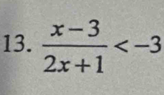  (x-3)/2x+1 