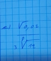  (sqrt(9),a^2)/3sqrt[3](1) 