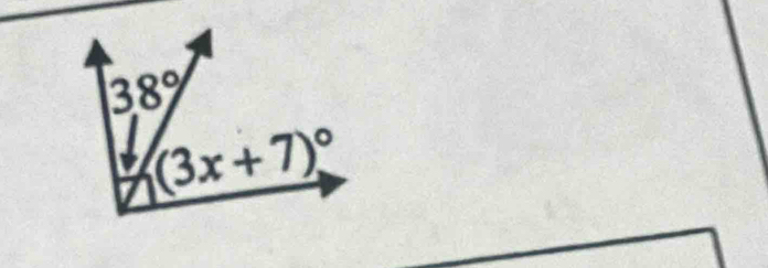 3.8°
(3x+7)^circ 