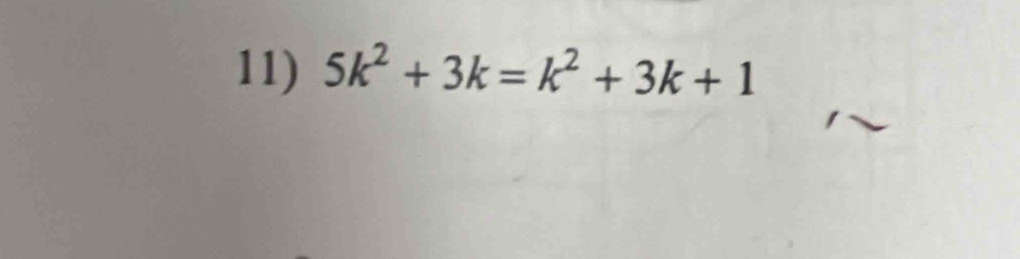 5k^2+3k=k^2+3k+1