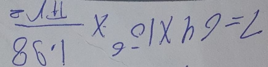 = 11/85· 1 * _21* h9=L