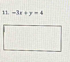 -3x+y=4