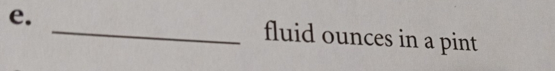 fluid ounces in a pint