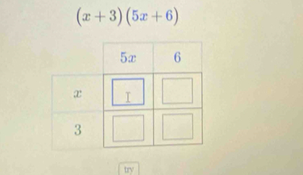 (x+3)(5x+6)
try