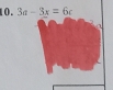 3a-3x=6c