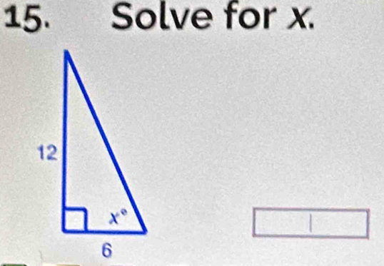 Solve for x.
UNK>UNK>UNK>