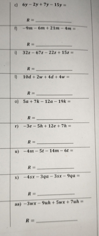 6y-2y+7y-15y=