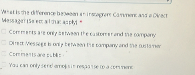 What is the difference between an Instagram Comment and a Direct ...
