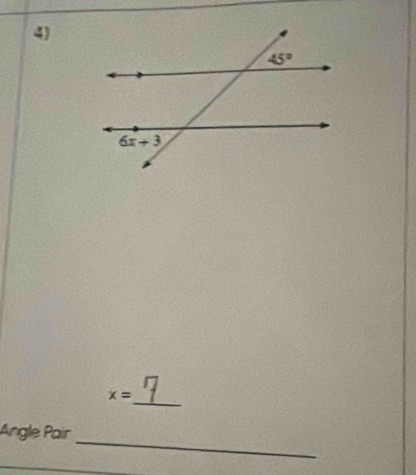 x=
_
Angle Pair
_