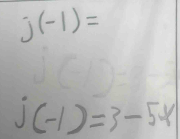 j(-1)=
j(-1)=3-5x