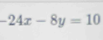 -24x-8y=10