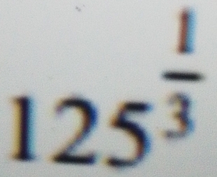 125^(frac 1)3