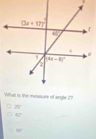 25°
42°
88°