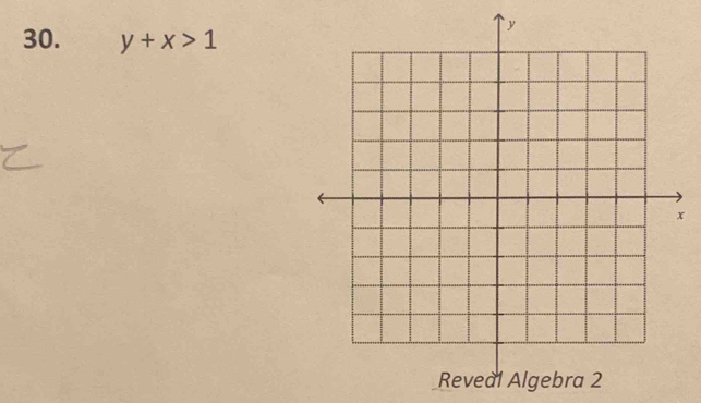 y+x>1
x