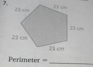 Perimeter =